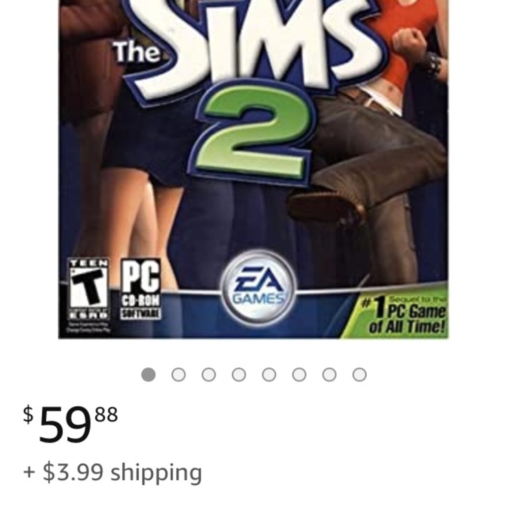 The Sims 2 PC CD ROM SOFTWARE